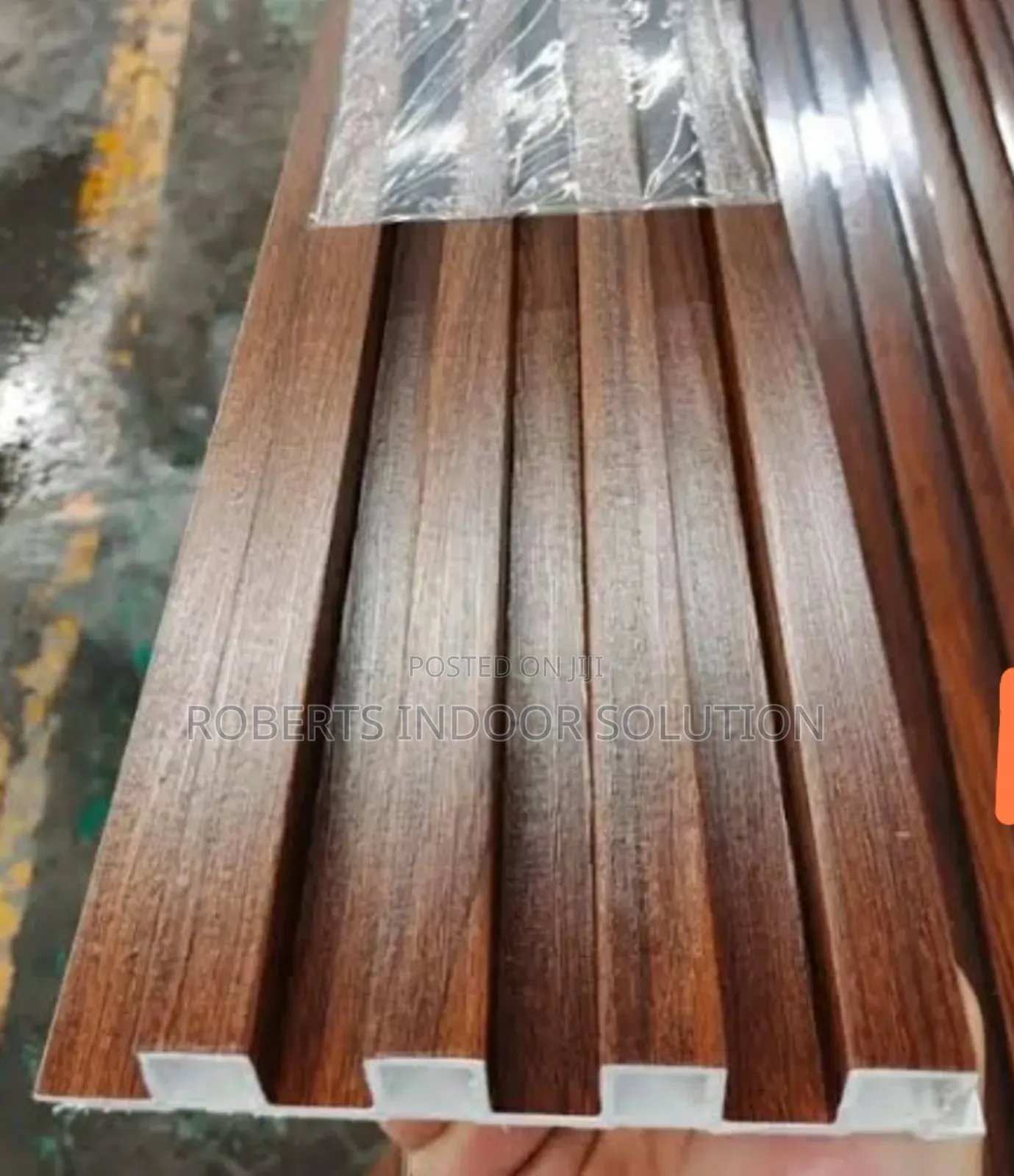 0.16m by 2.9m Slated Wall Panel