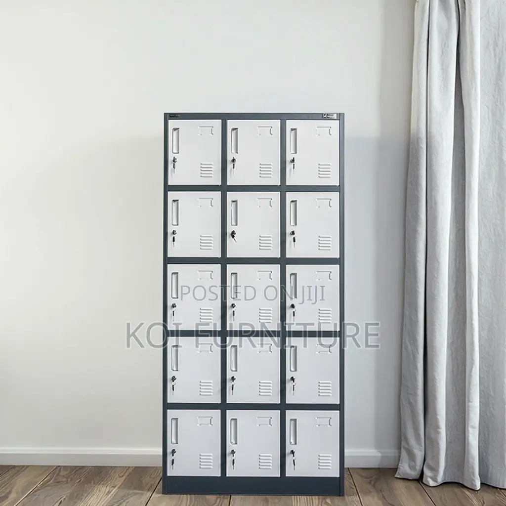 Office Cabinets; Filing Executive Offices Cabinet With 15 Lockers