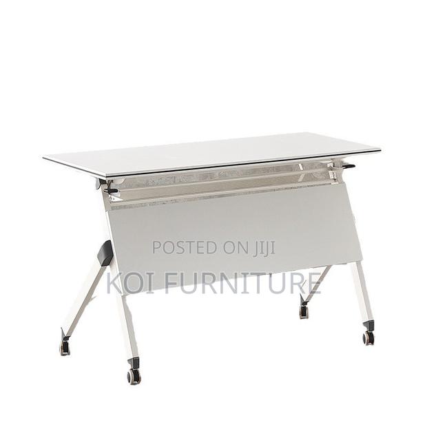 Office Desk; Training Foldable Desk With 1200mm Surface - thumbnail 2