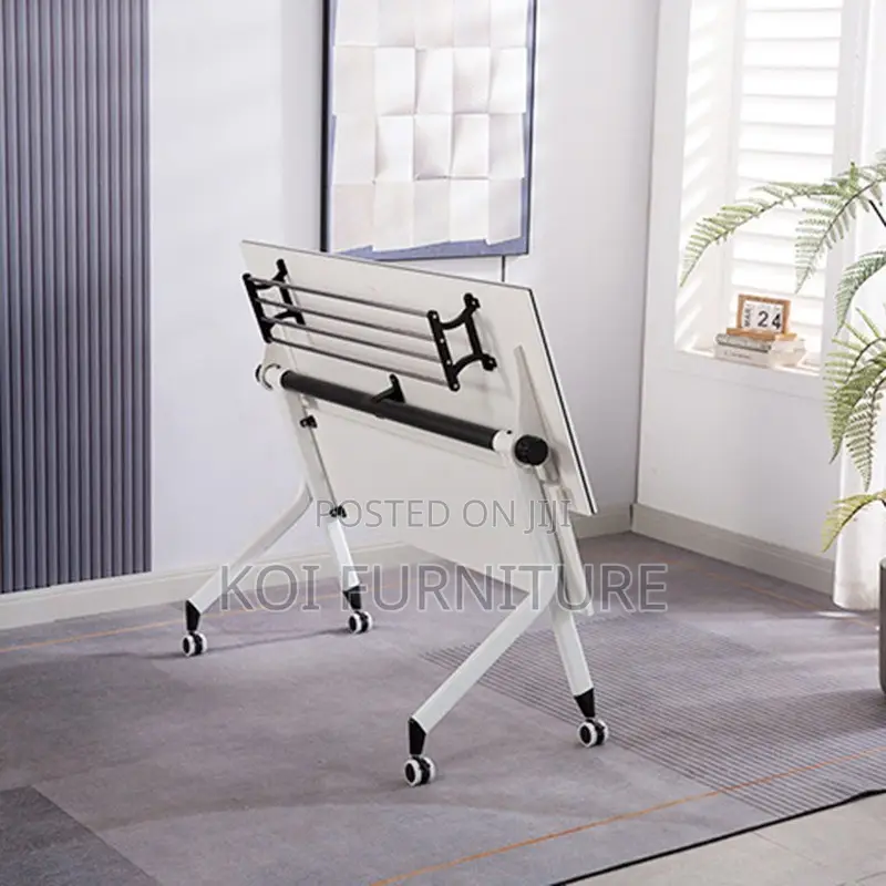 Office Desk; Training Foldable Desk With 1200mm Surface