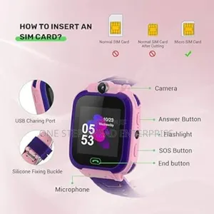 Kids Smart Watch With Sim Card Slot
