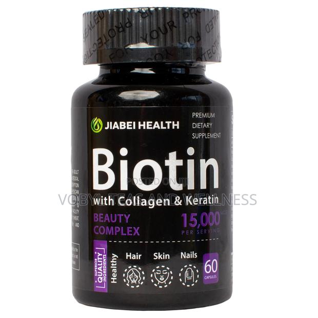 Biotin Capsules - main view