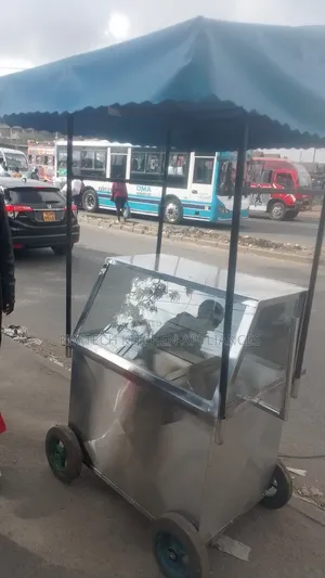 Stainless Steel Snacks Trolley