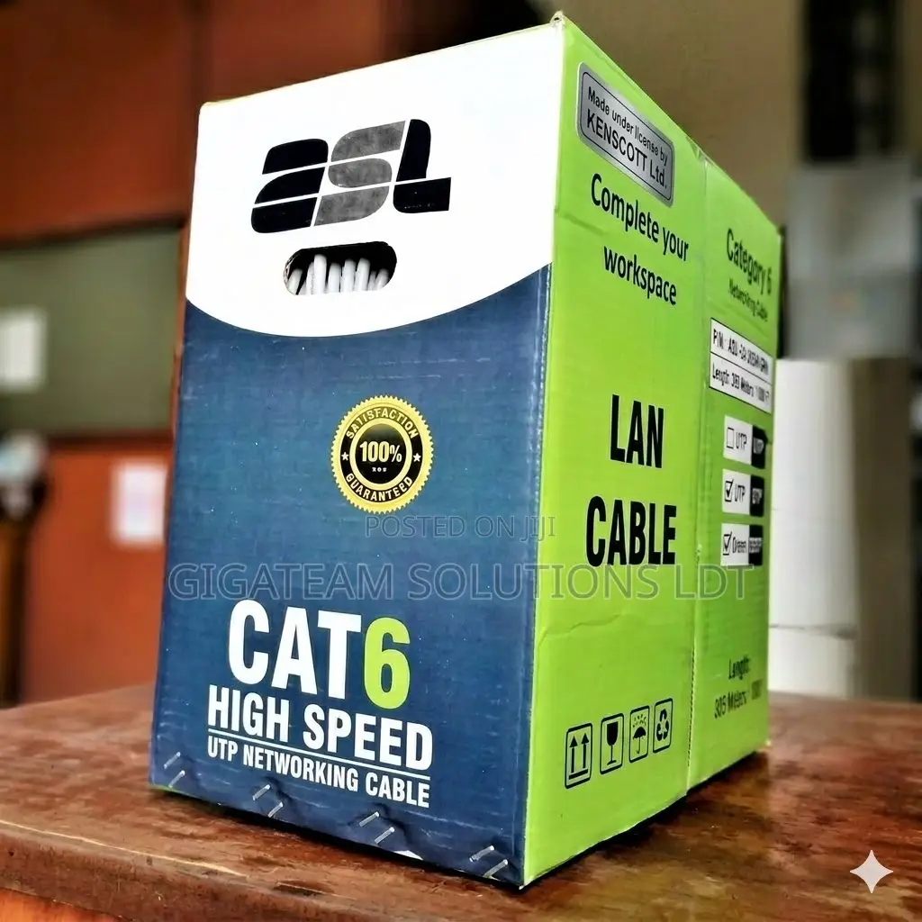 Asl Cat6 Indoor Pure Copper Cable(305 Meters)
