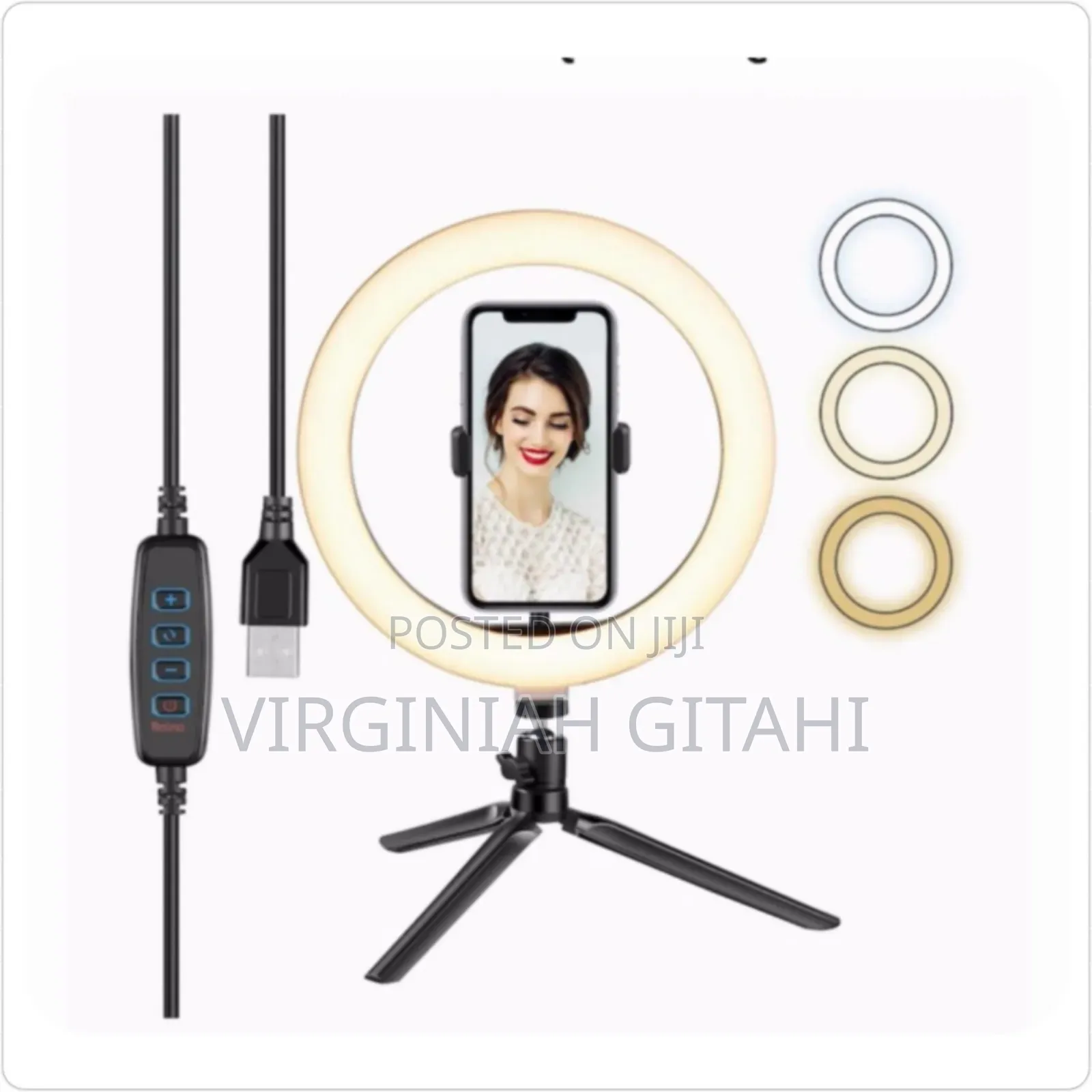 *8 Inch Tripod Stand Ringlight*