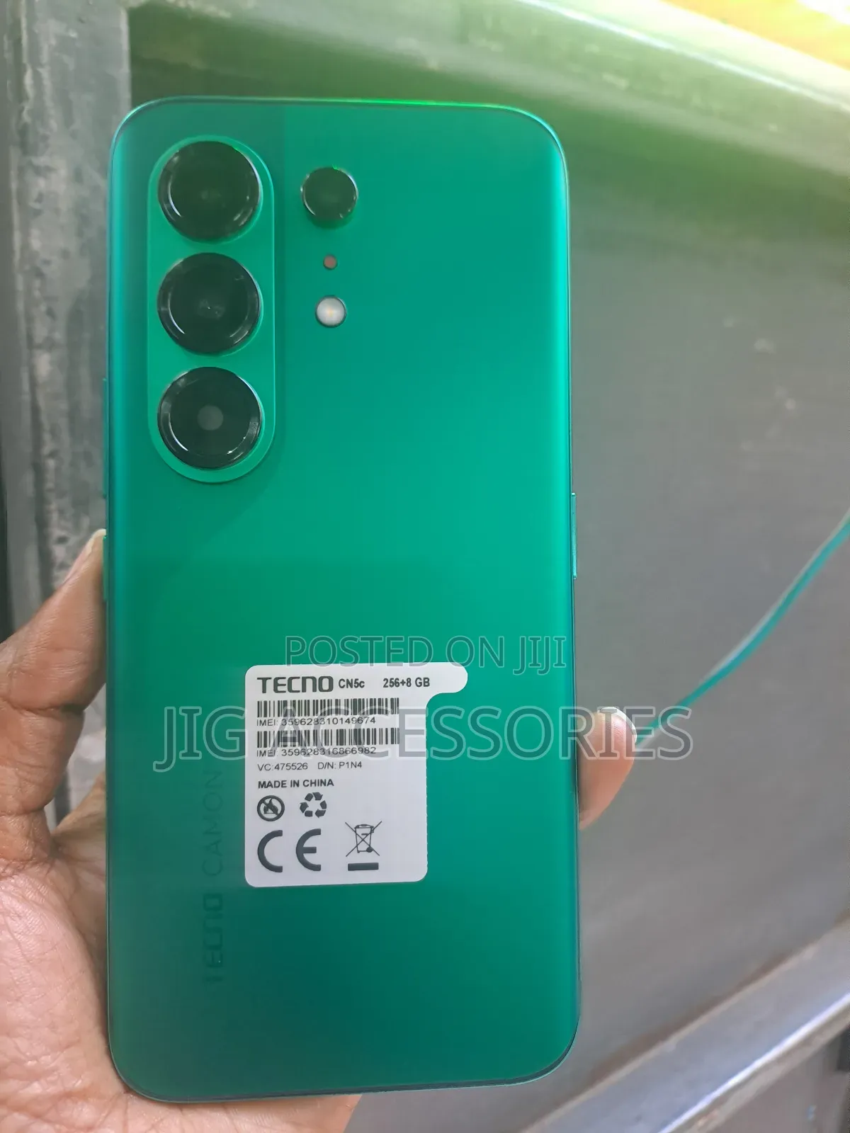 New Tecno Camon 50 256 GB Gray