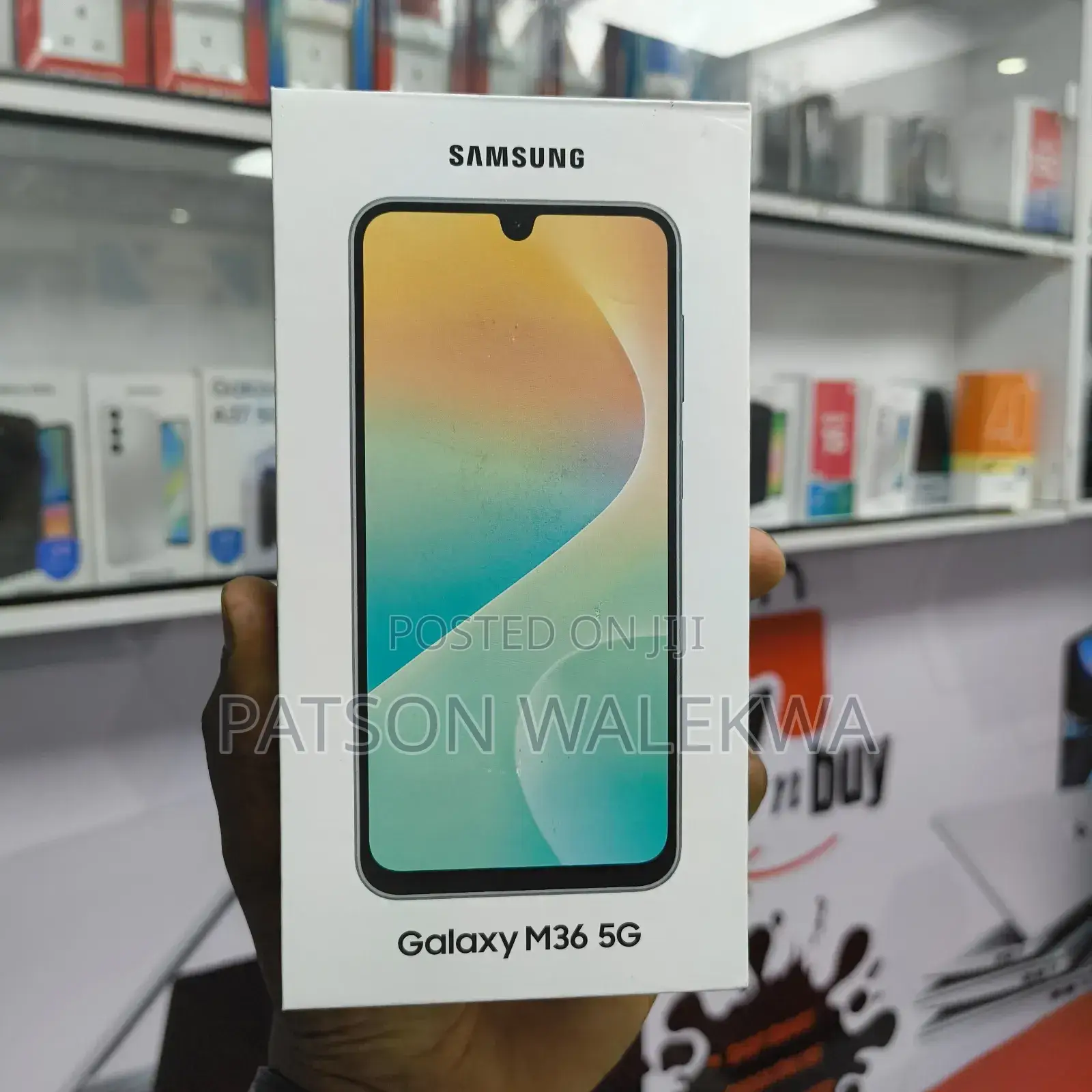 New Samsung Galaxy M36 5G 128 GB Blue