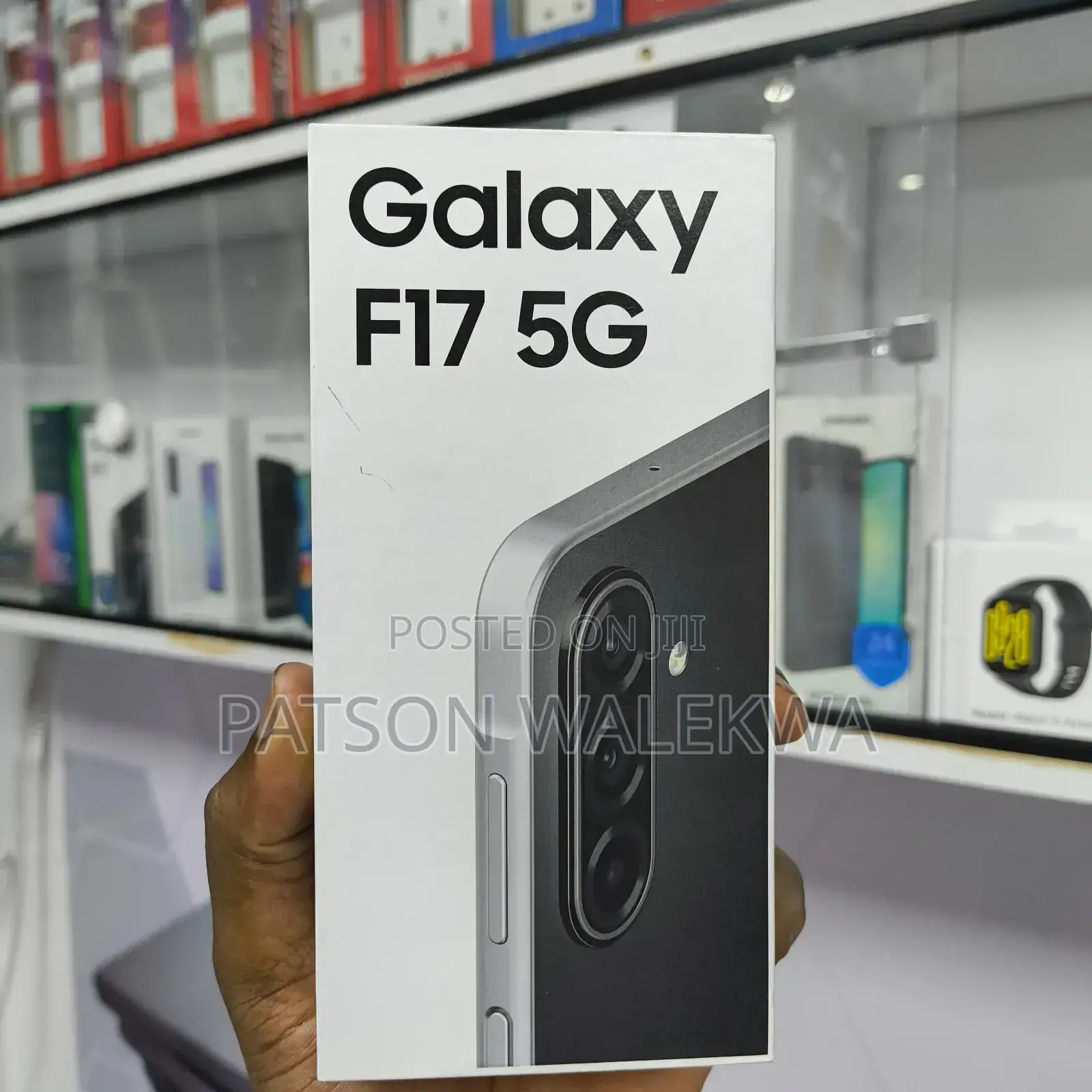 New Samsung Galaxy F17 5G 128 GB Black