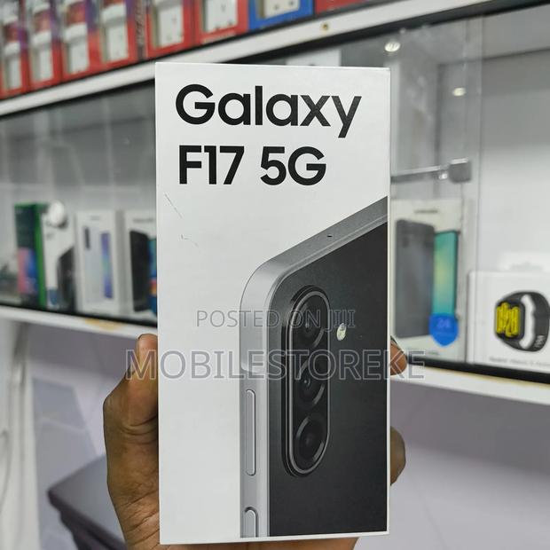 New Samsung Galaxy F17 5G 128 GB Black