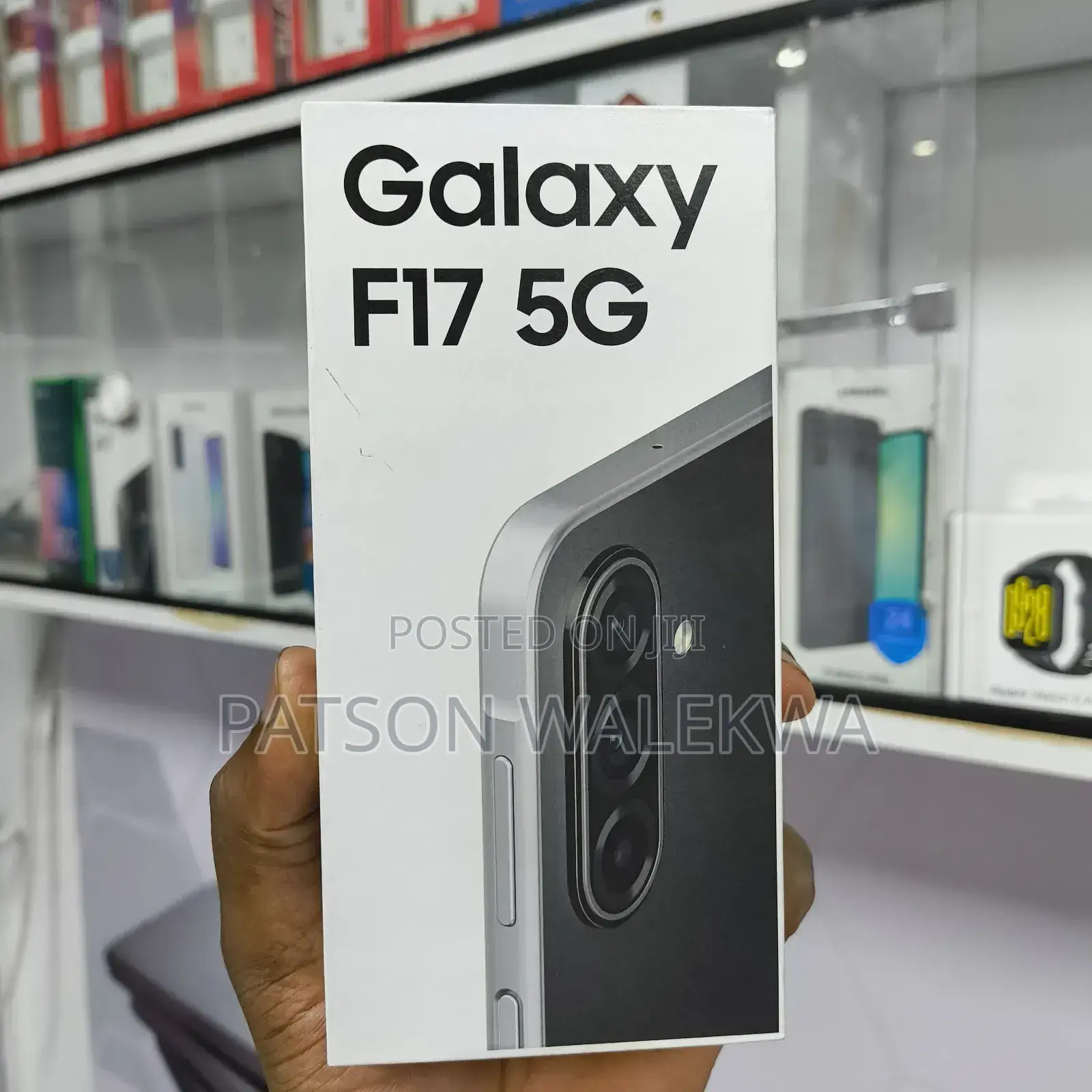 New Samsung Galaxy F17 5G 128 GB Black