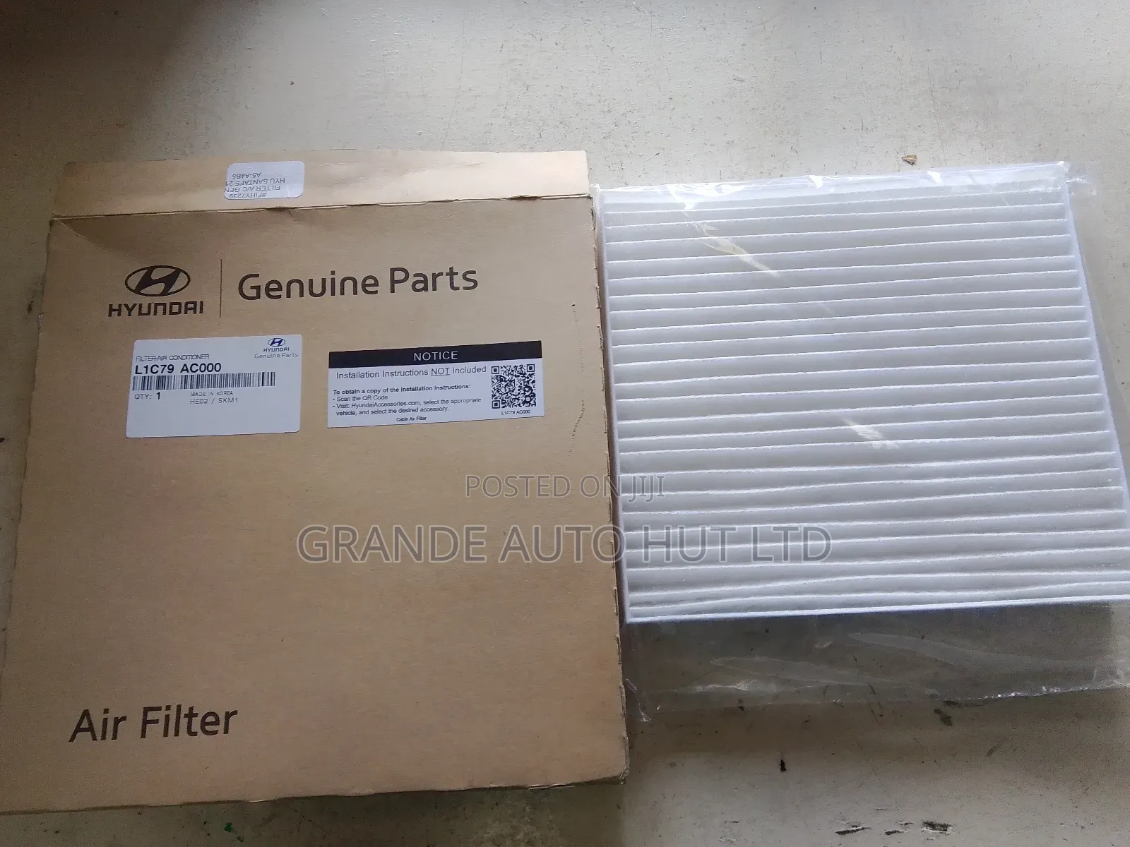 Ac Filter Hyundai Santa Fe 2021 (Genuine)