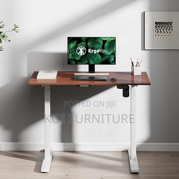 Office Desk; 1.4m Modular Advanced Crafted Adjustable Electric Desk - thumbnail 5