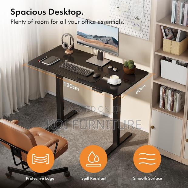 Office Desk; 1.4m Modular Advanced Crafted Adjustable Electric Desk - thumbnail 10