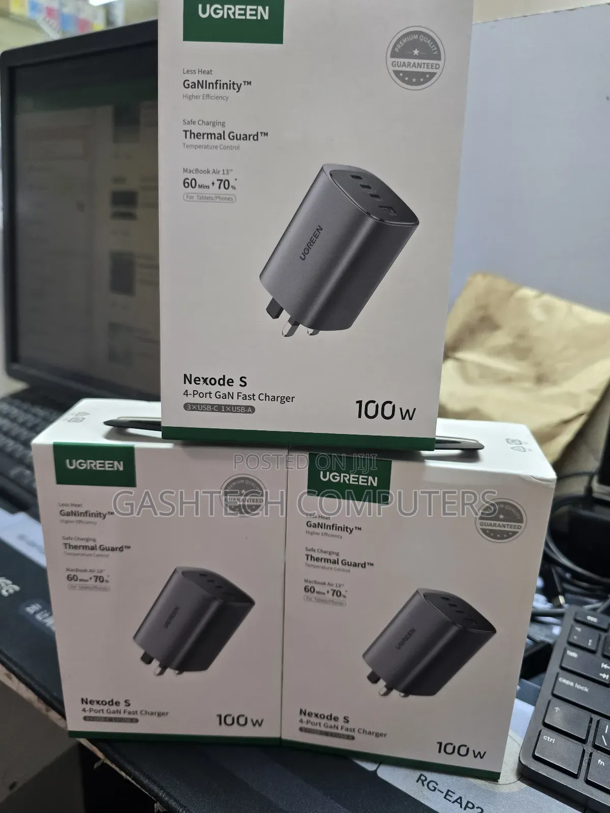 Ugreen Nexode S 4 Port Gan Fast Charger 100w