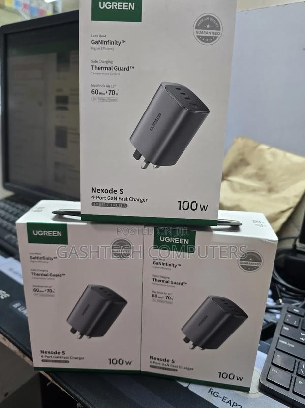 Ugreen Nexode S 4 Port Gan Fast Charger 100w