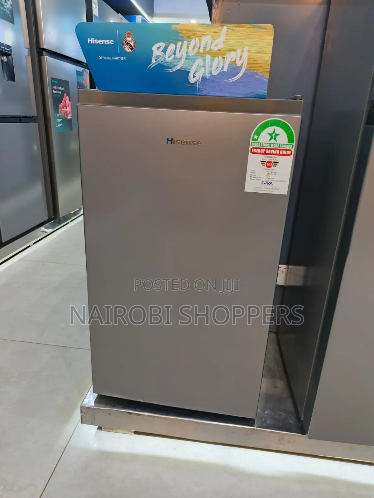 *Hisense 94litres Single Door Fridge 
 Restocked