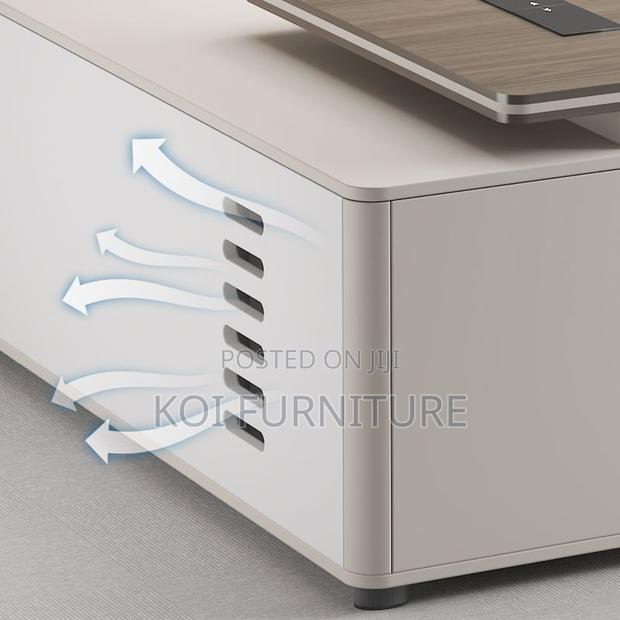 Office Desk; 1.6m Executive Spacious Advanced Efficient Desk - thumbnail 6