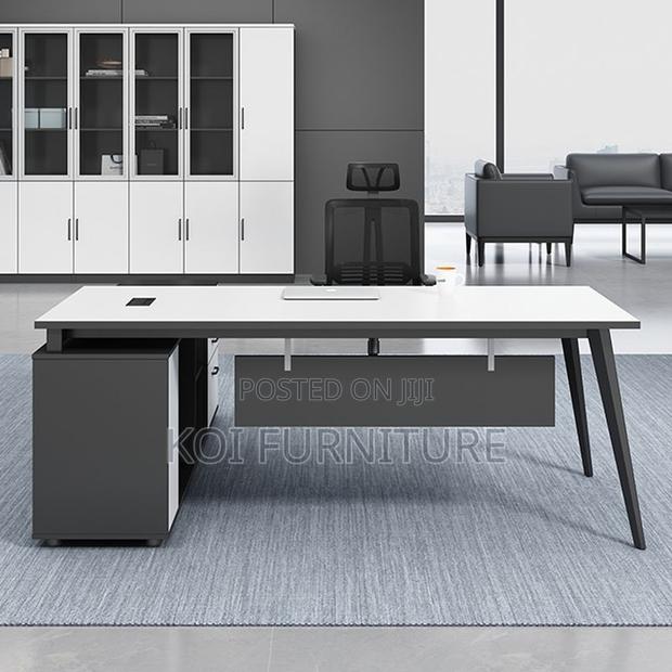 Office Desk; 1.6m Executive Spacious Advanced Efficient Desk - thumbnail 7