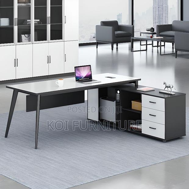 Office Desk; 1.6m Executive Spacious Advanced Efficient Desk - thumbnail 8