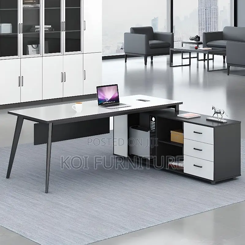Office Desk; 1.6m Executive Spacious Advanced Efficient Desk