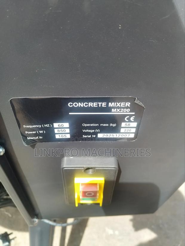 Pacwell Electric Concrete Mixer - thumbnail 2
