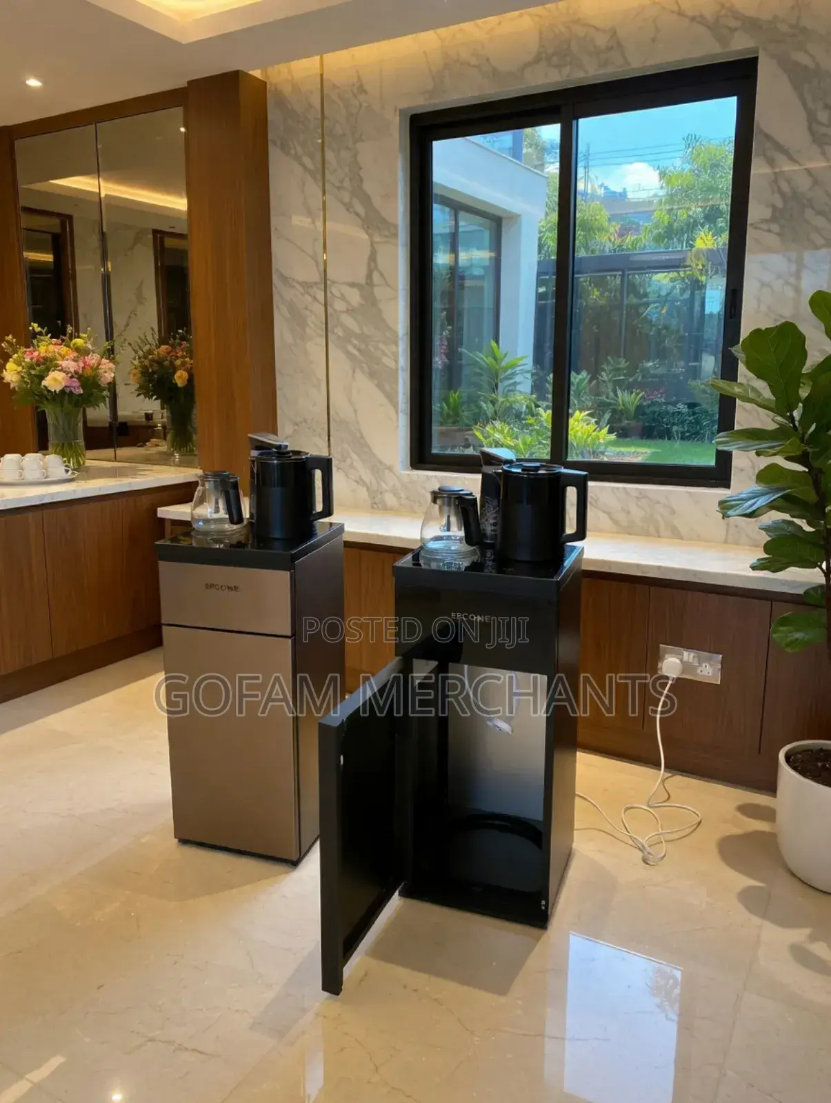 Ipcone Water Bottom Load Dispenser Hc With Kettle and Carafe
