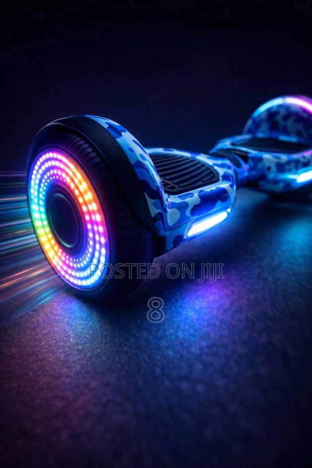 Compact Hoverboard – Travel Friendly Design - main view