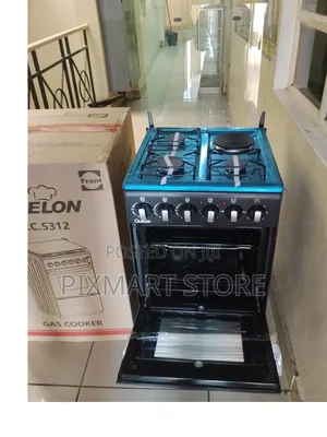 Olelon 3+1 Gas Electric Cooker 50x55 With Oven That Is Electric