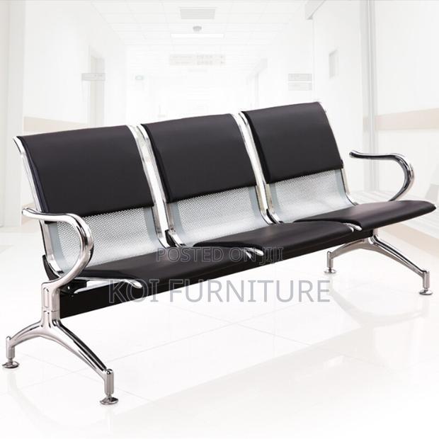 Office Bench; Comfortable Three Seaters Office Reception Stable Bench - thumbnail 7