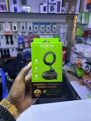 Oraimo Magnetic Foldable Phone Holder Hydro 6 Ovm-31 Car Mount Stand