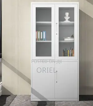 Office 2-Door Cabinet : Lockable Steel Office Cabinet