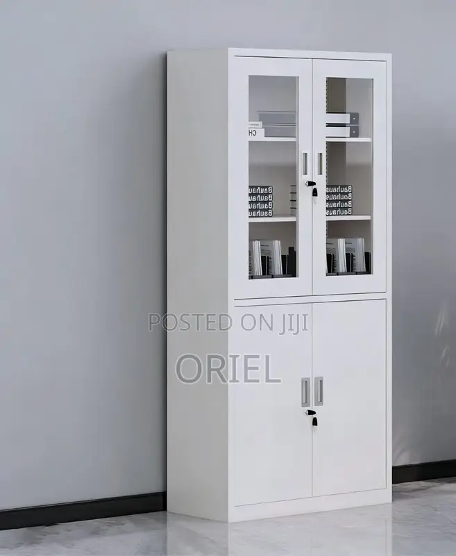 Office 2-Door Cabinet : Lockable Steel Office Cabinet