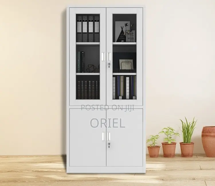 Office 2-Door Cabinet : Lockable Steel Office Cabinet