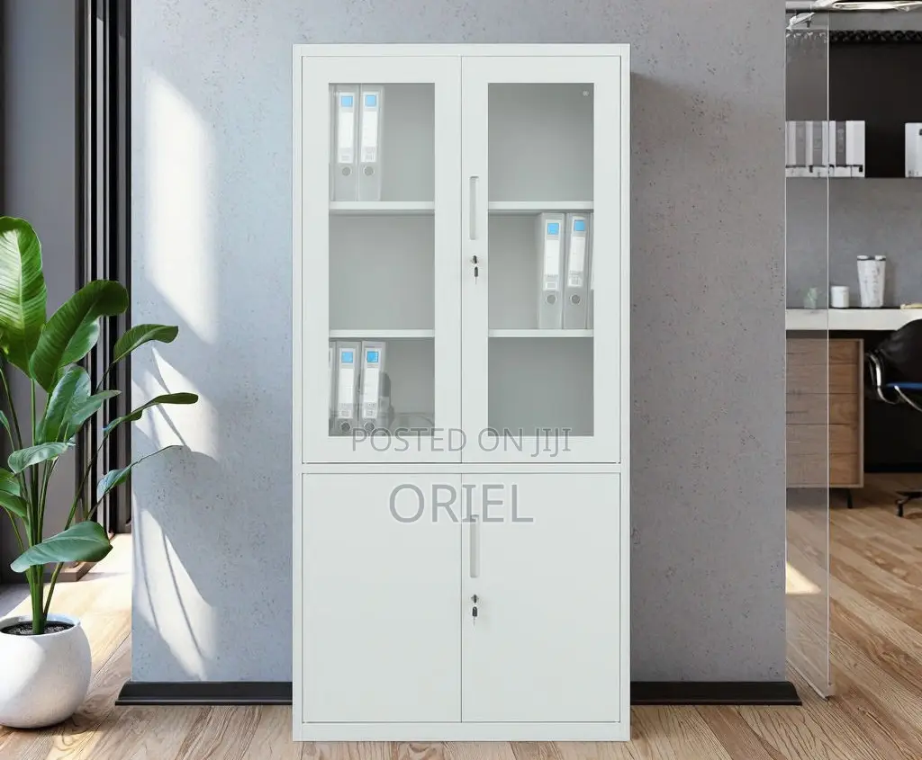 Office 2-Door Cabinet : Lockable Steel Office Cabinet