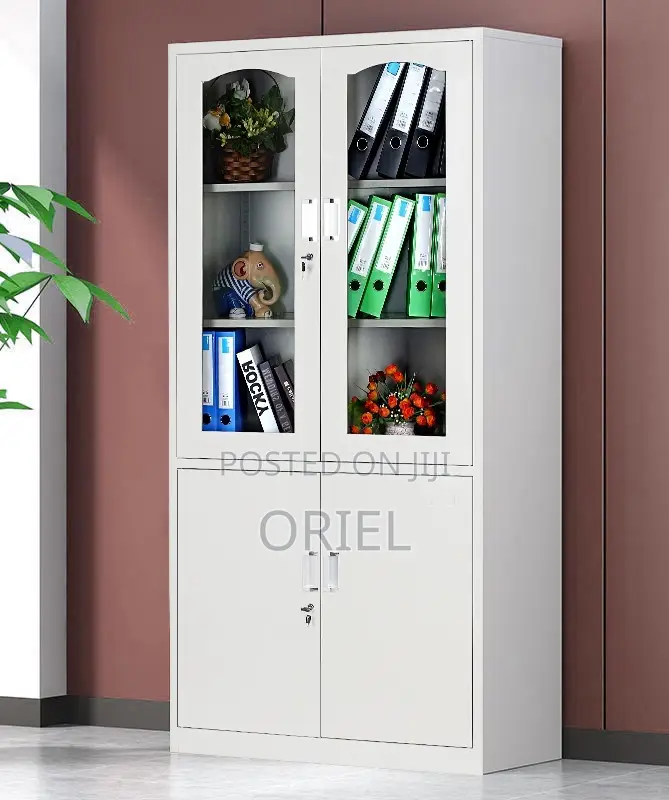 Office 2-Door Cabinet : Lockable Steel Office Cabinet