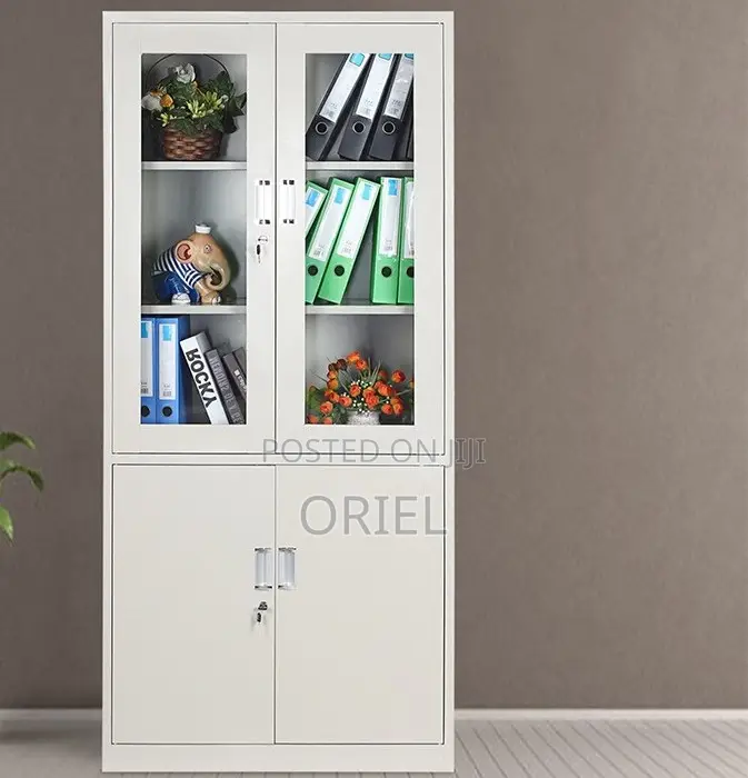 Office 2-Door Cabinet : Lockable Steel Office Cabinet
