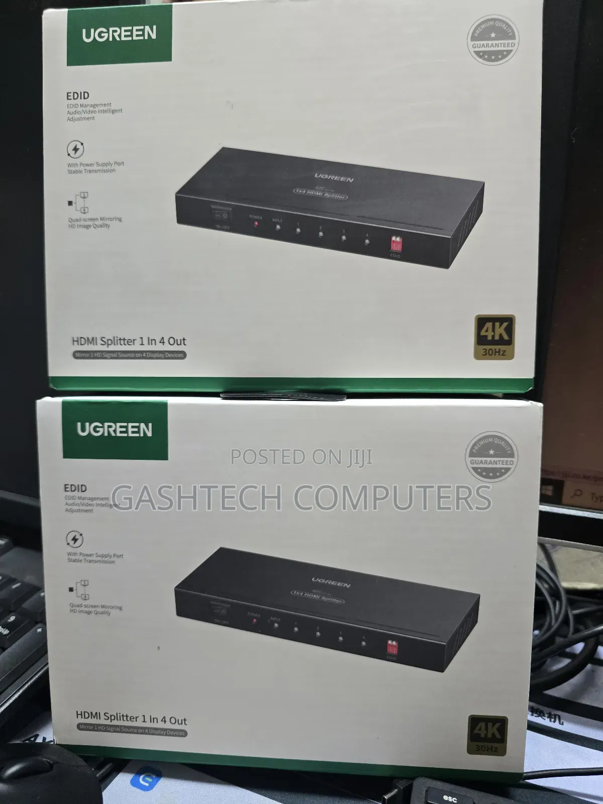 Ugreen Hdmi Splitter 1 in 4 Out Cm620