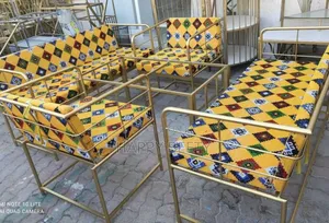 African Design Couch/Pallet Cushions