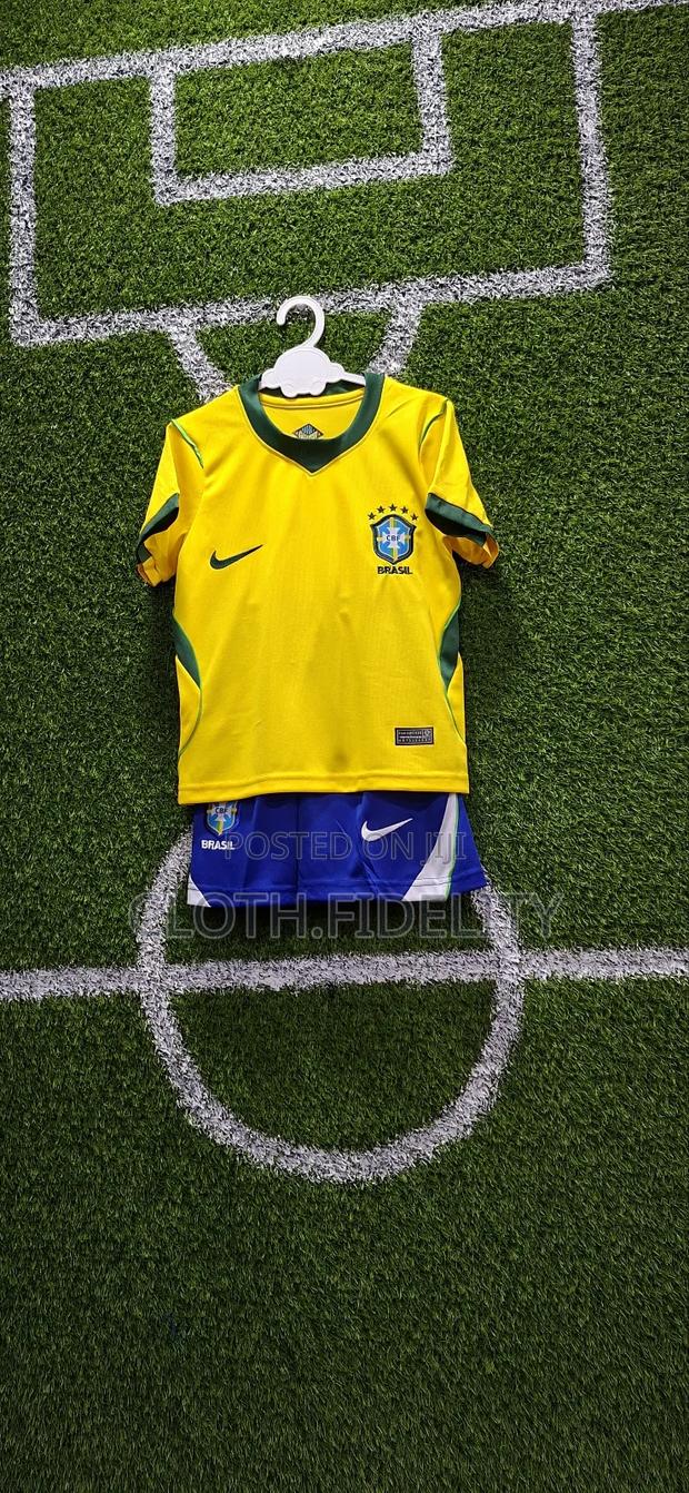 Brasil Home Kids Jersey World Cup 2026.