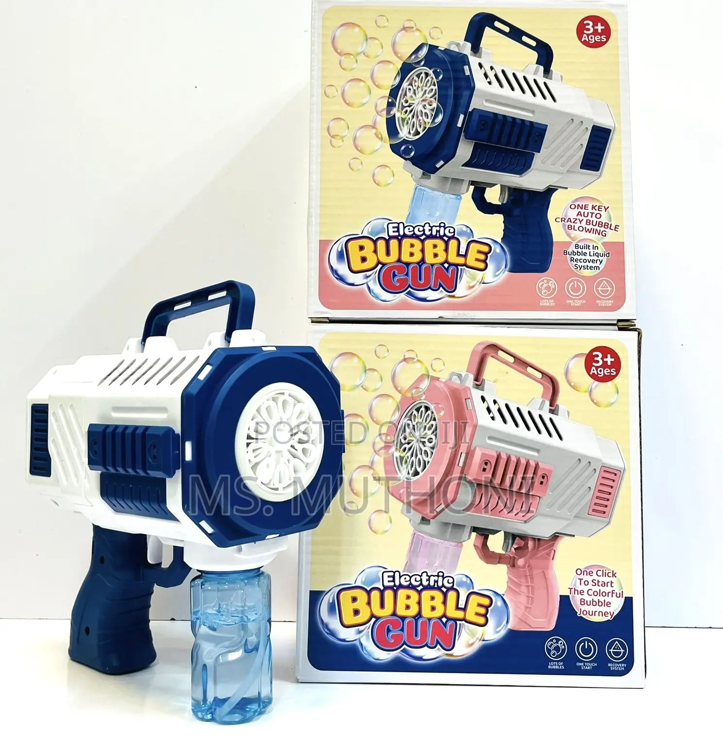 Electric Bubble Gun Toy