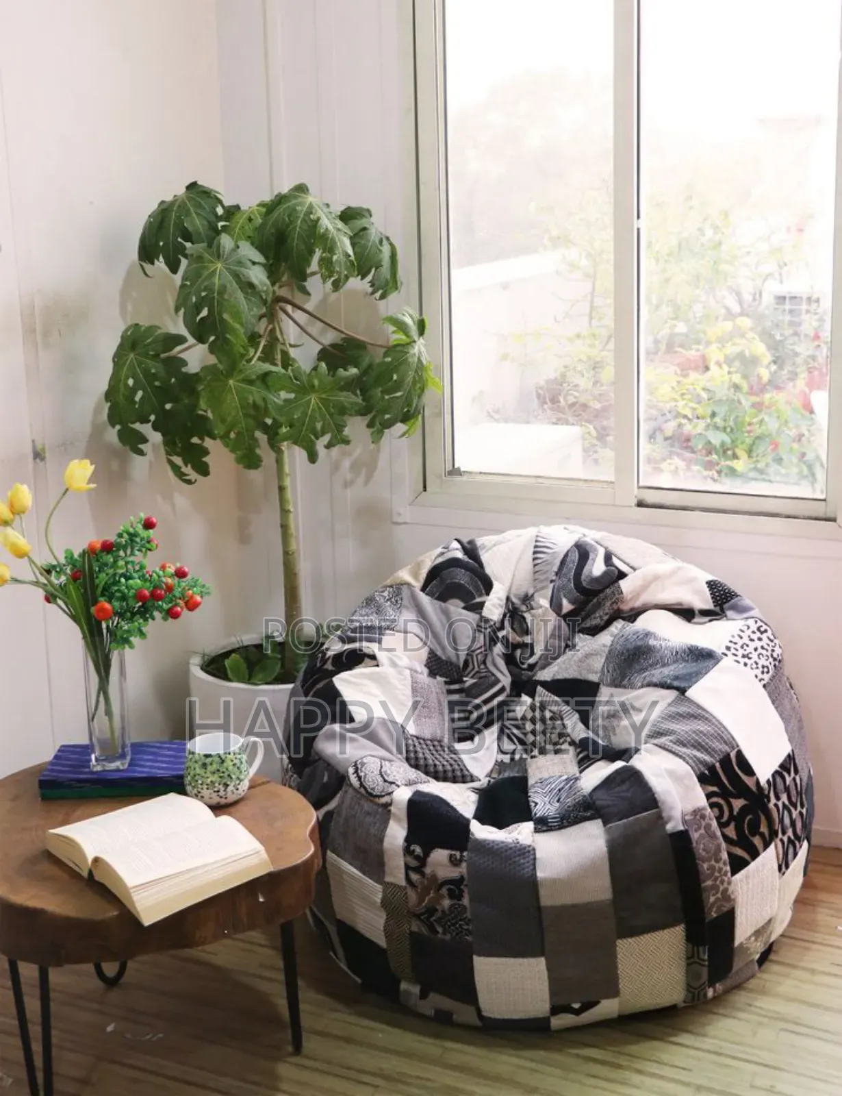 Ankara Print Beautiful Seats/Poufs