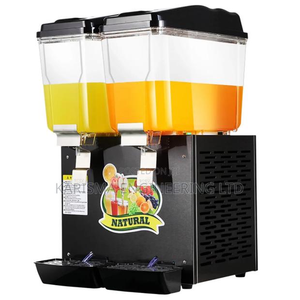 Commercial Dual-Tank Beverage Dispenser