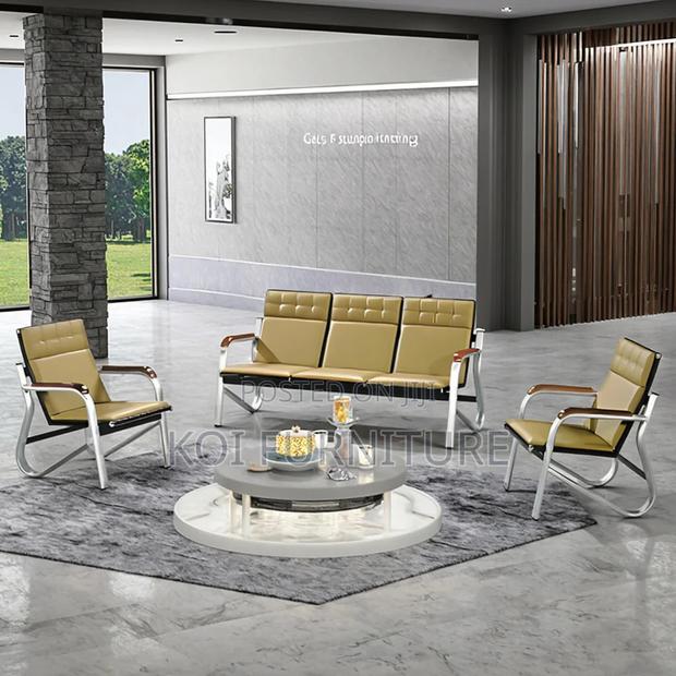 Office Sofa; Executive Five Seaters Elevating Impressive Sofa Set
