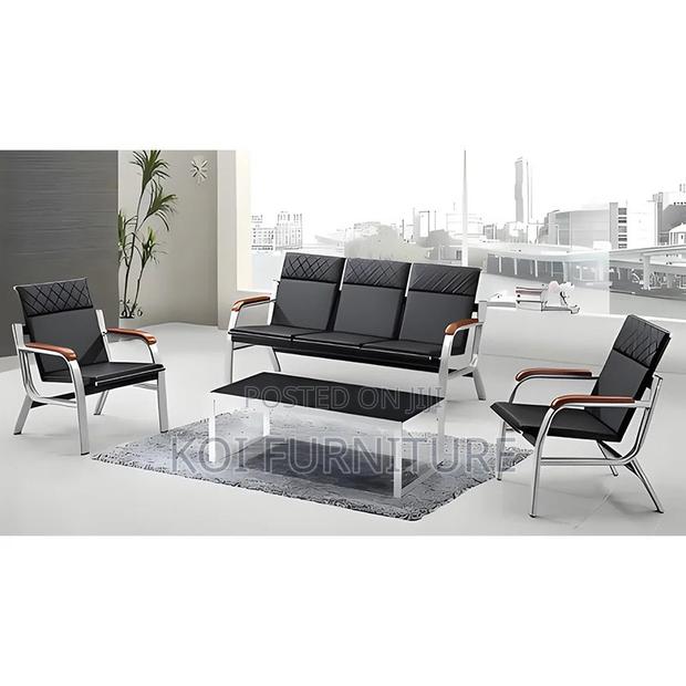 Office Sofa; Executive Five Seaters Elevating Impressive Sofa Set - thumbnail 3