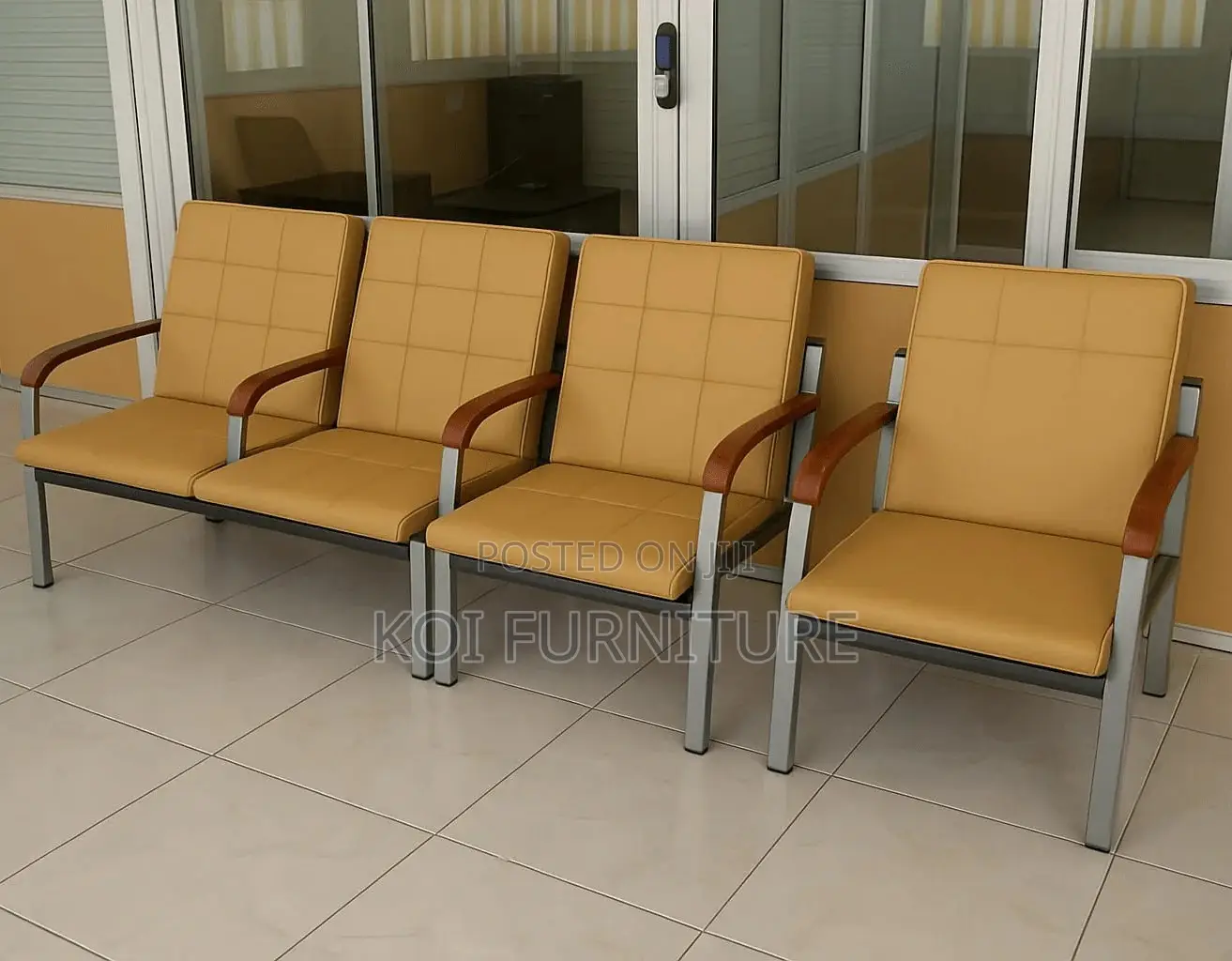 Office Sofa; Executive Five Seaters Elevating Impressive Sofa Set