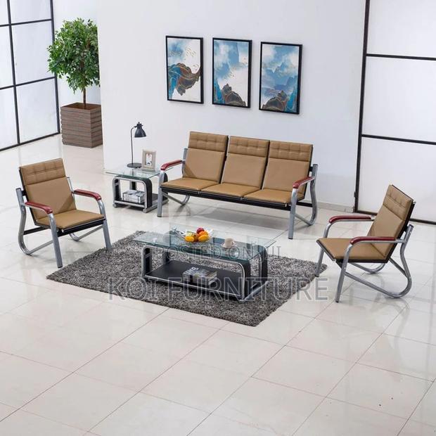 Office Sofa; Executive Five Seaters Elevating Impressive Sofa Set - thumbnail 8
