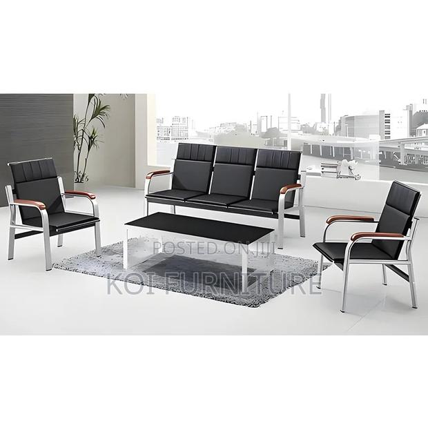 Office Sofa; Executive Five Seaters Elevating Impressive Sofa Set - thumbnail 9