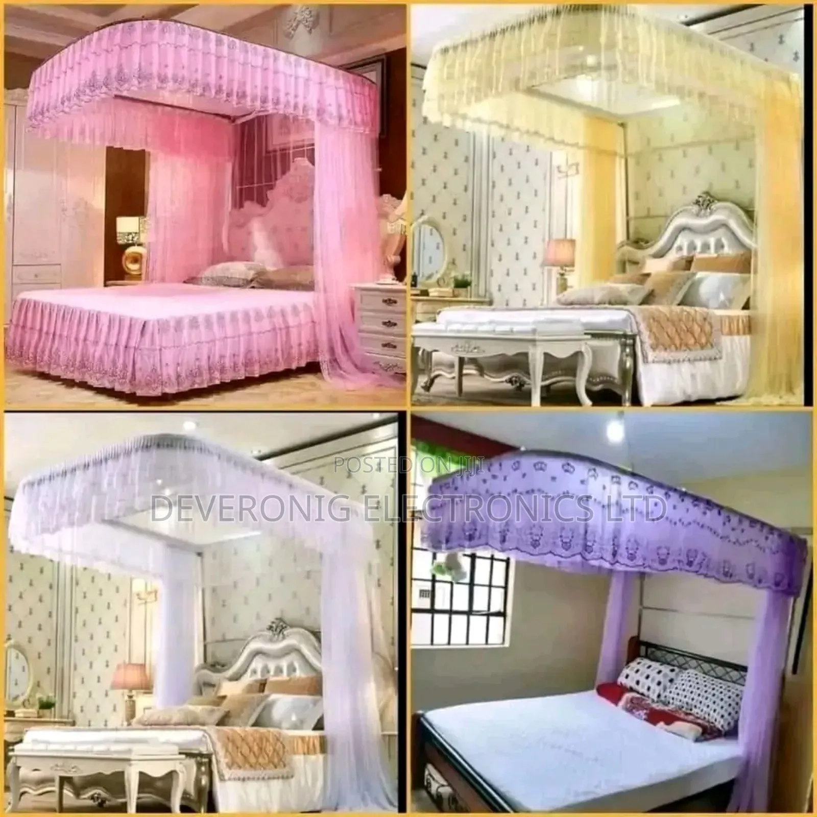*2 Stand Rail Mosquito Net