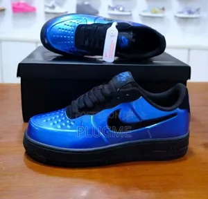Nike Air Force 1 Foamposite Pro Low 'Game Royal' Sneakers.