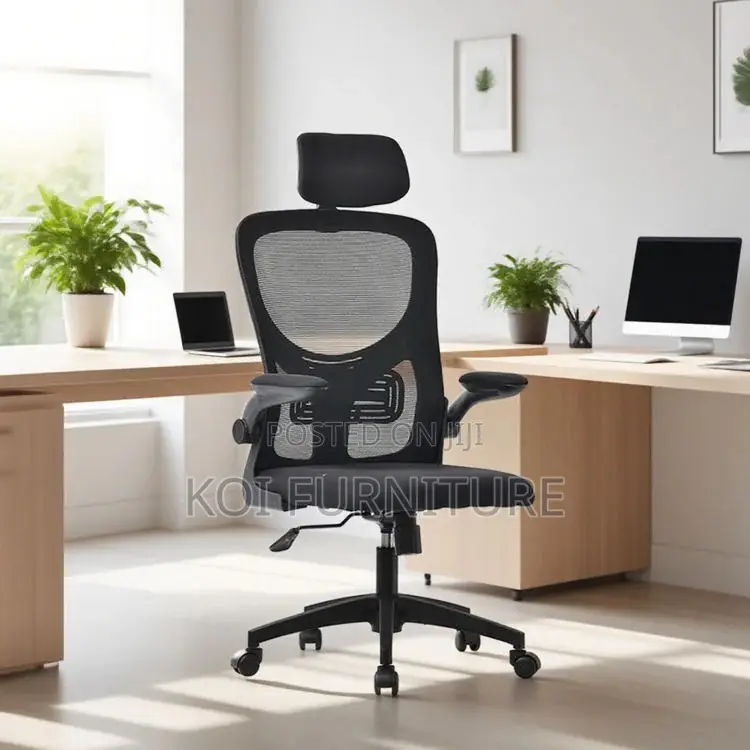 Office Chairs; Ergonomic High Bacrest Executive Modern Seivel Seat